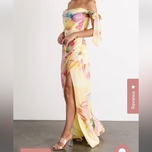 Baltic Born Pink and Cream Floral Dress